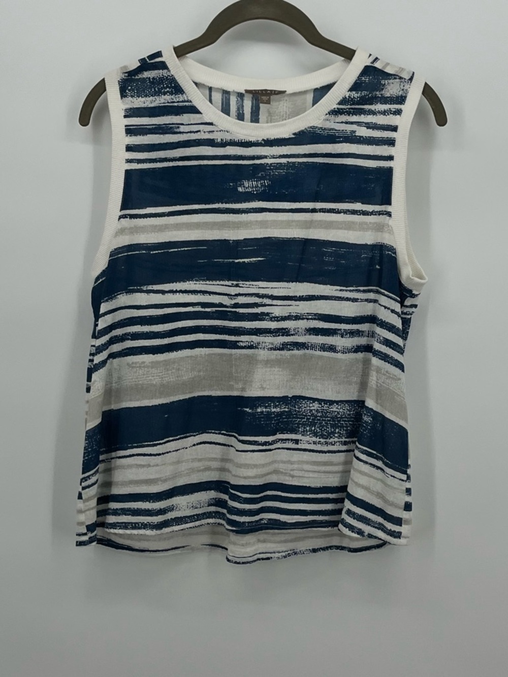 Lilla P sleeveless top. Size small. Like new. 100% cotton.